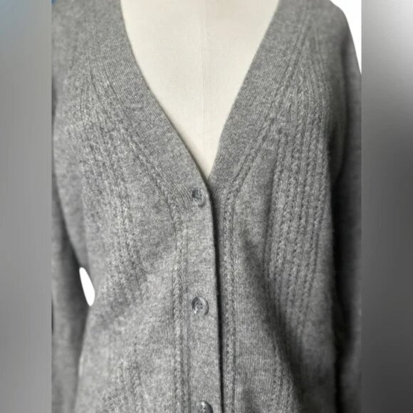 ROBERT RODRIGUEZ | 100% Cashmere Button Down Sweater - Picture 3 of 7